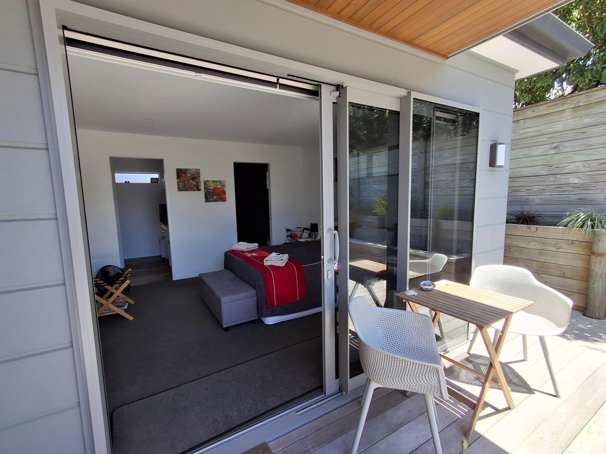 Papamoa Beach, Pohutukawa Deluxe Studio, On Hugoway Eksteriør billede